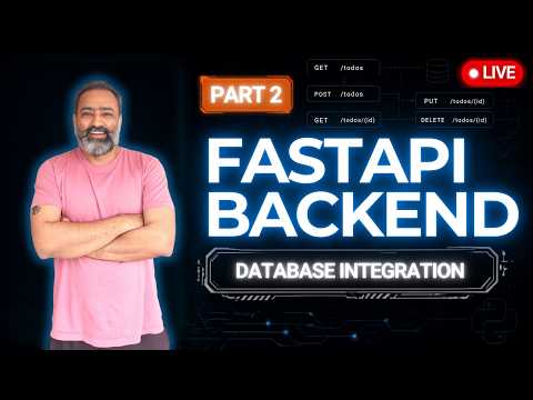 Building a FastAPI Backend from Scratch LIVE | Part 2: Pydantic, SQLAlchemy & Alembic